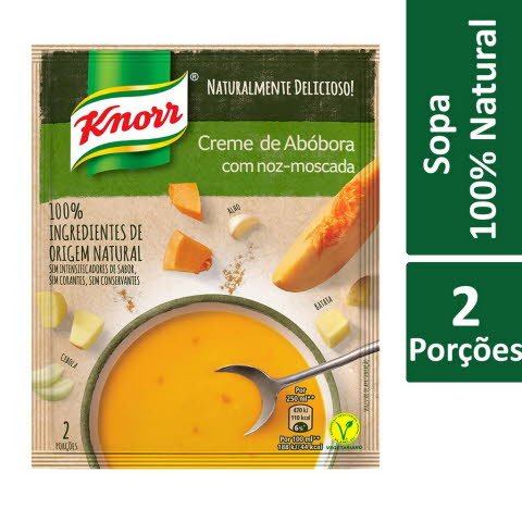 Knorr Creme de Abóbora com Noz-Moscada -