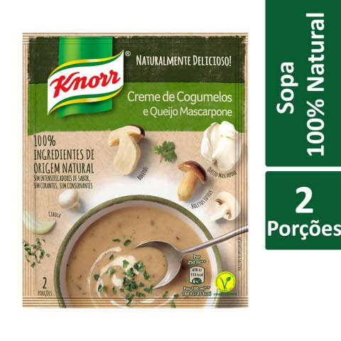 Knorr Creme de Cogumelos com Queijo Mascarpone -
