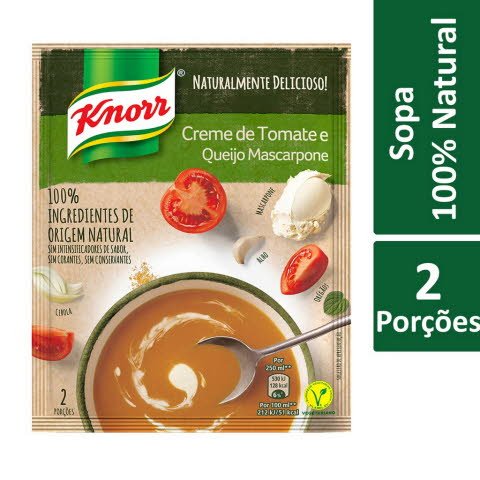 Knorr Creme de Tomate com Queijo Mascarpone -