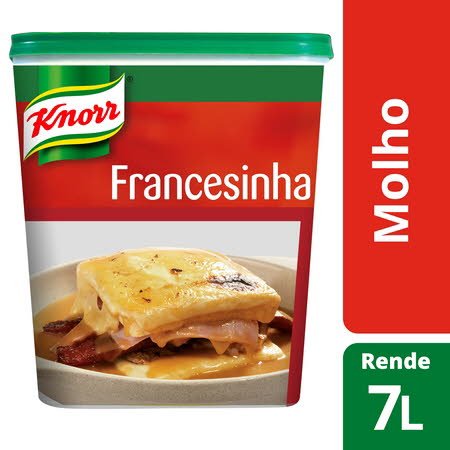 Knorr molho pasta Francesinha 721Gr -