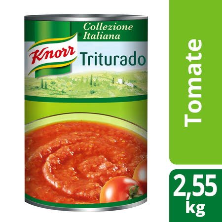 Knorr polpa de tomate Triturado Lata 2,55Kg
