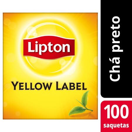 Lipton chá preto Yellow Label -