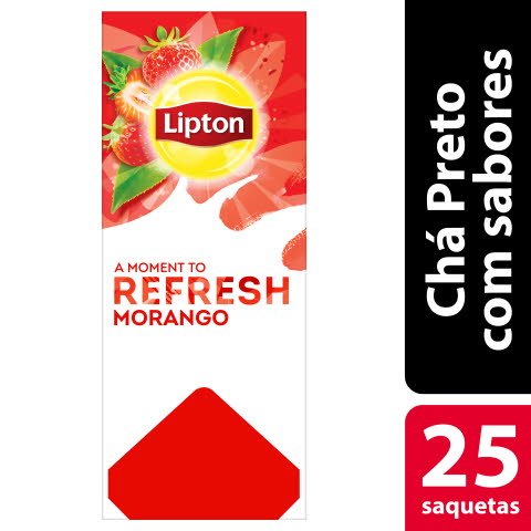 Lipton chá sabores Morango -