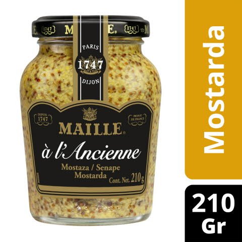 Maille mostarda à L'Ancienne 210Gr -