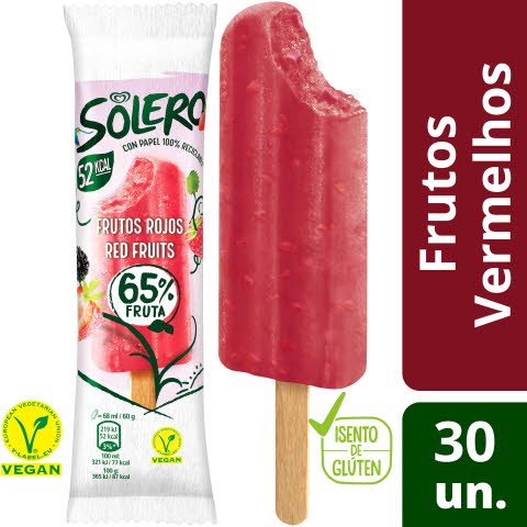 Solero Frutos Vermelhos -