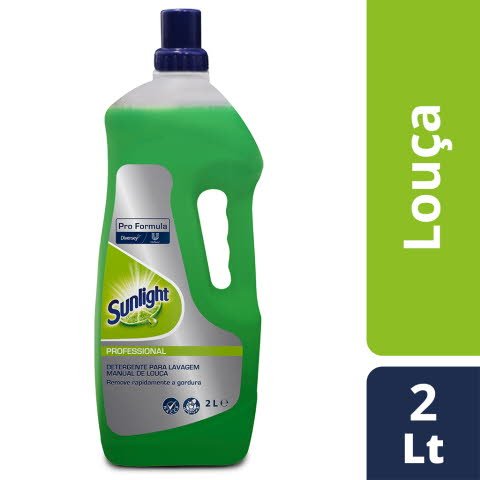 Sunlight Lavagem Manual de Louça 6 x 2 Lt -