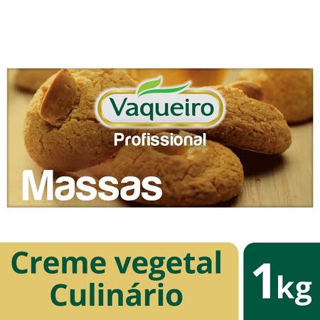 Vaqueiro Profissional creme vegetal culinário Massas 1Kg -
