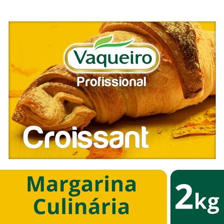 Vaqueiro Profissional margarina culinária Croissant 2 Kg -