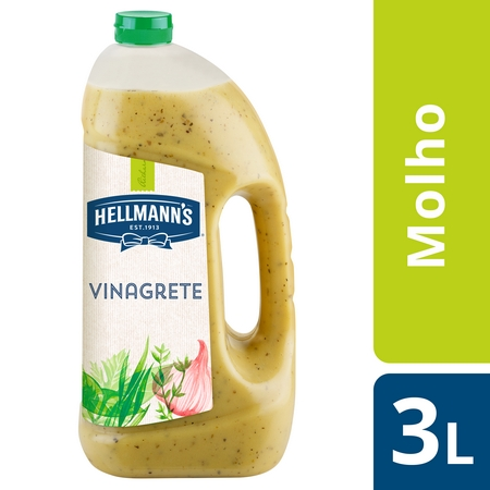 Hellmann’s molho para saladas Vinagrete 3Lt -