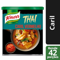 Knorr Caril Pasta Vermelho 850Gr - Caril Fresco Tailândes Knorr Caril Pasta Vermelho 850Gr - Caril Fresco Tailândes