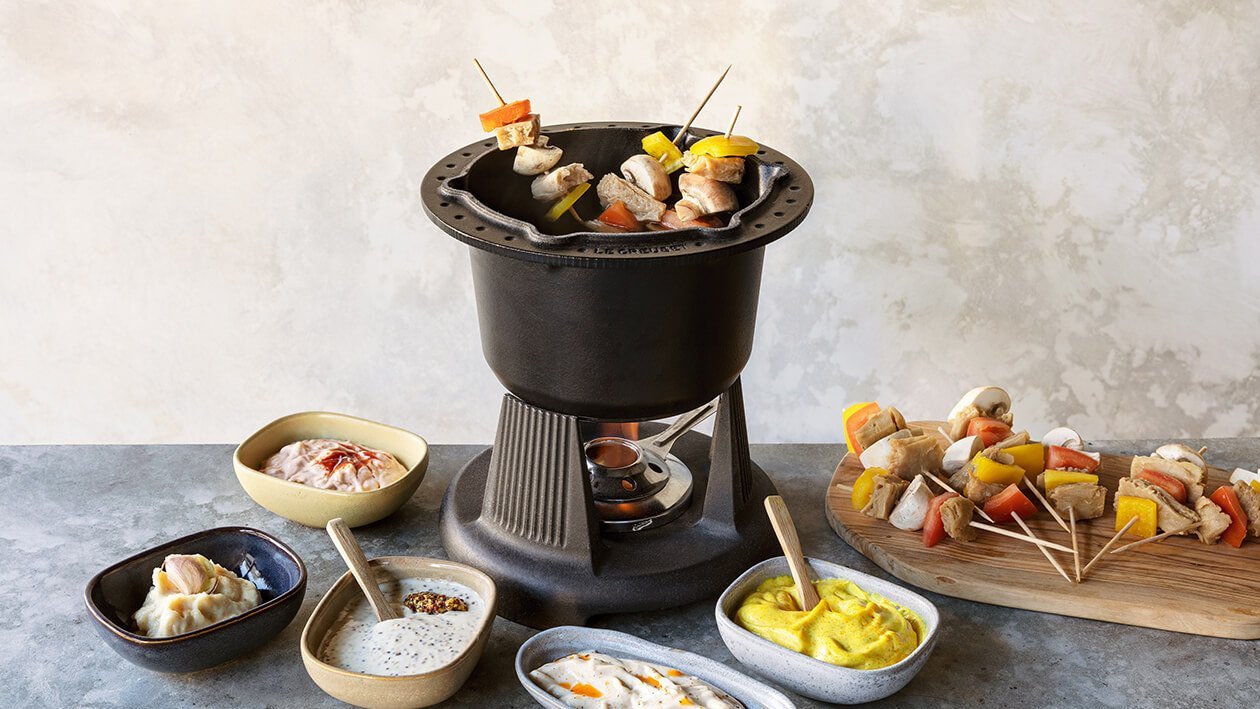 Fondue Vegan Receita Unilever Food Solutions