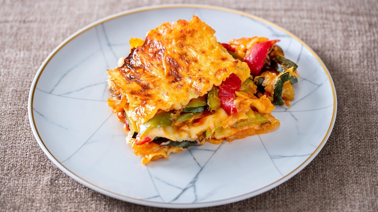 Lasanha De Legumes Salteados Unilever Food Solutions