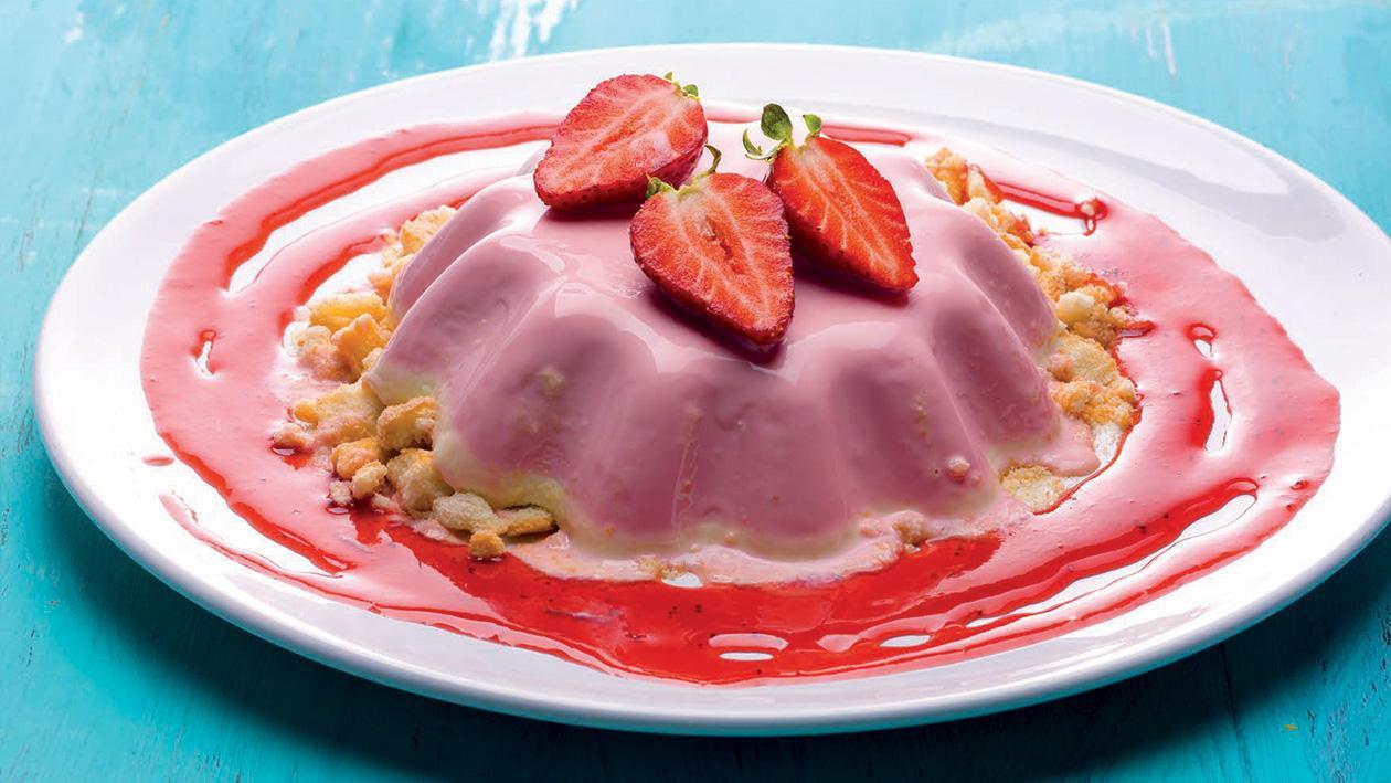 Mousse de morango