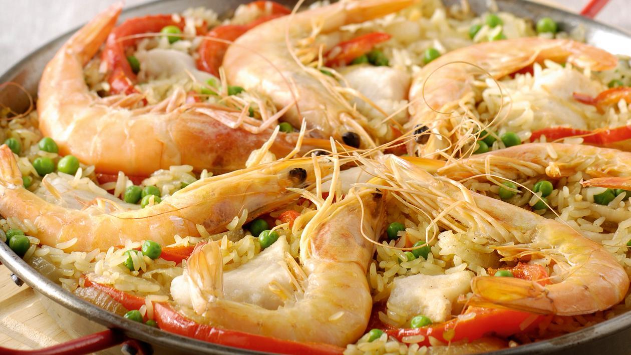 Paella de Marisco Unilever Food Solutions