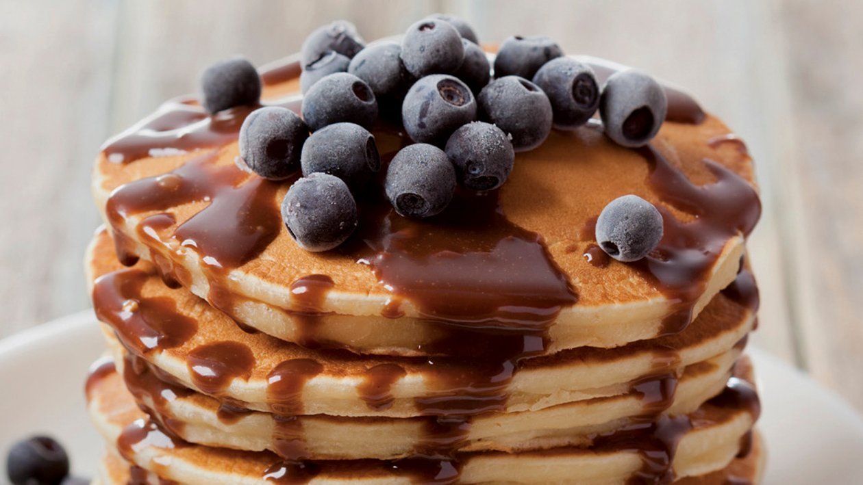 Panquecas com Creme de Chocolate