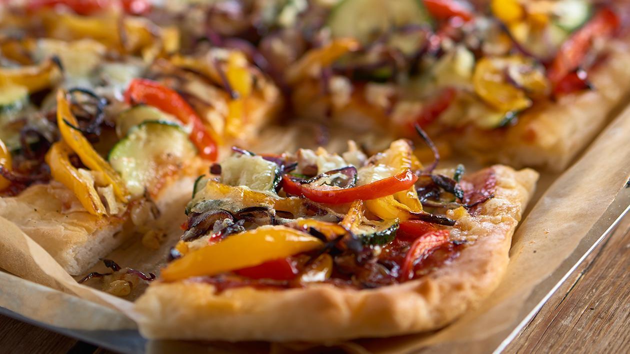Pizza de vegetais