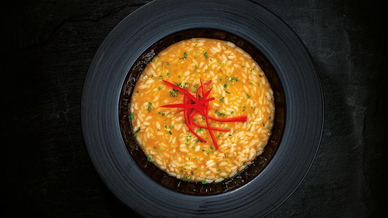 Risotto de Caril Vermelho