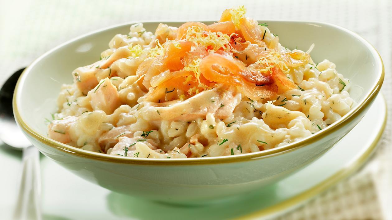 Risotto de Salmão