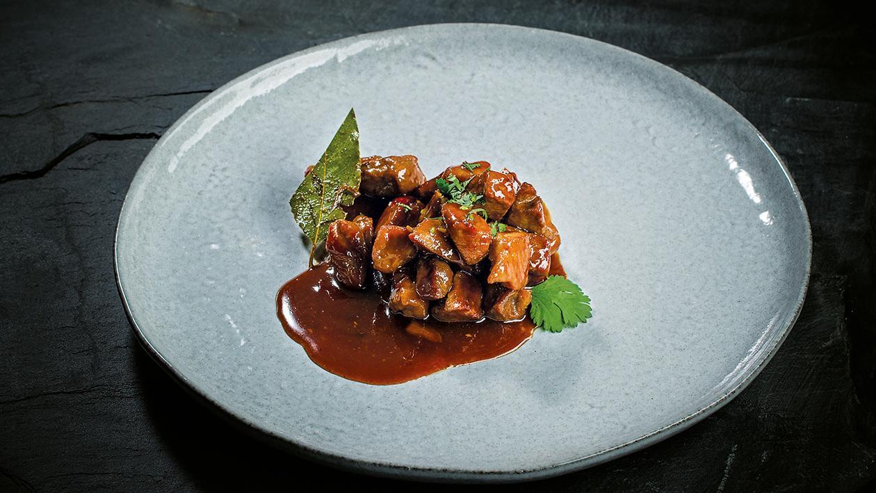 Rojões com Molho de Café e Sweet Chili