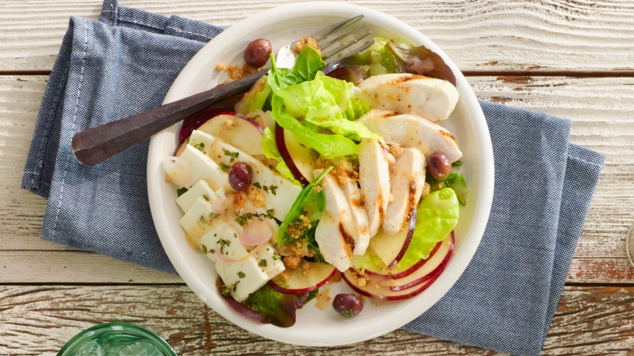 Salada de Feta e Maçã