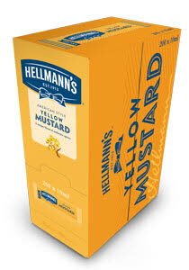 Hellmann's Mustar portionat 10 ml