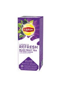 Lipton Ceai Negru cu Fructe albastre 25 plicuri -