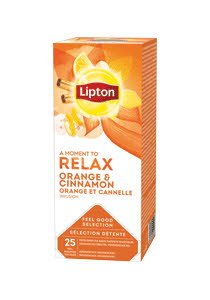 Lipton Infuzie Portocale si Scortisoara 25 plicuri -