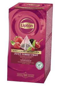 Lipton Ceai Negru cu Fructe de padure 25 plicuri - Lipton Exclusive Selection ofera o mare varietate de amestecuri pentru a permite oaspetilor tai sa se bucure de o cana de ceai in orice moment al zilei.
