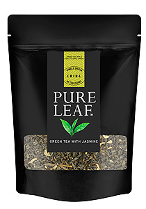 Pure Leaf Ceai verde cu iasomie 200 g - O experienta exceptionala a ceaiului incepe cu o simpla frunza. Si se incheie cu o servire impecabila.