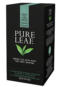 Pure Leaf Ceai verde cu menta 25 plicuri - O experienta exceptionala a ceaiului incepe cu o simpla frunza. Si se incheie cu o servire impecabila.