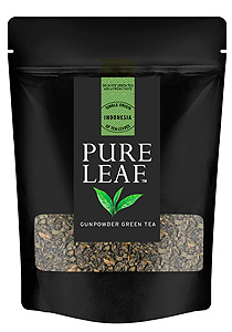 Pure Leaf Ceai verde Gunpowder 200 g - O experienta exceptionala a ceaiului incepe cu o simpla frunza. Si se incheie cu o servire impecabila.