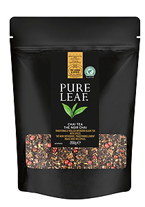Pure Leaf Chai 200 g - O experienta exceptionala a ceaiului incepe cu o simpla frunza. Si se incheie cu o servire impecabila.