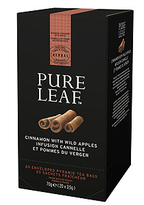 Pure Leaf Mar si scortisoara 20 plicuri - O experienta exceptionala a ceaiului incepe cu o simpla frunza. Si se incheie cu o servire impecabila.