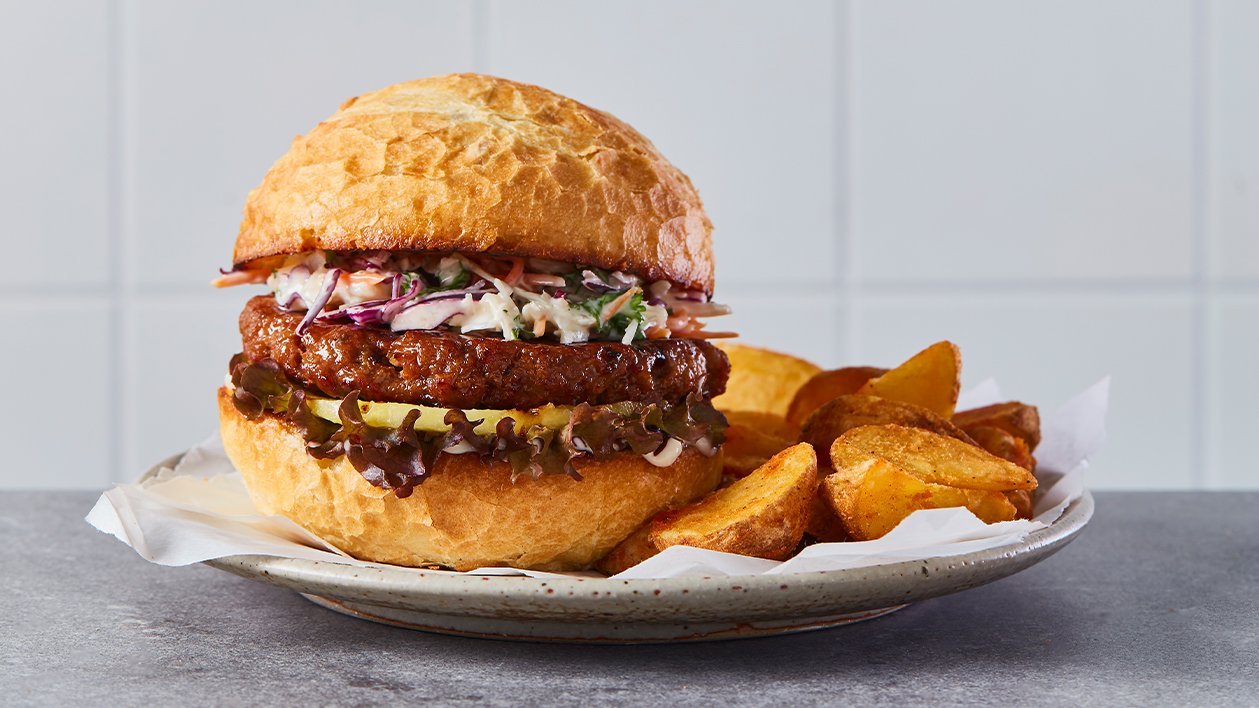 Burger barbecue vegan Burger barbecue vegan