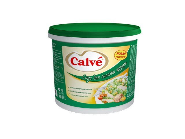 Соусы для салата от calve