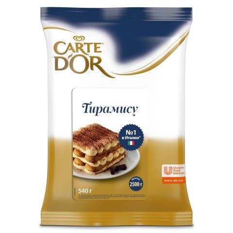 CARTE D'OR Десерт Тирамису Сухая смесь (540г) -
