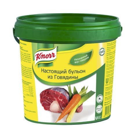 KNORR Настоящий бульон из говядины - KNORR Настоящий бульон из говядины -