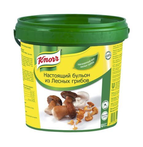 KNORR Настоящий бульон из лесных грибов Сухая смесь (750г) -