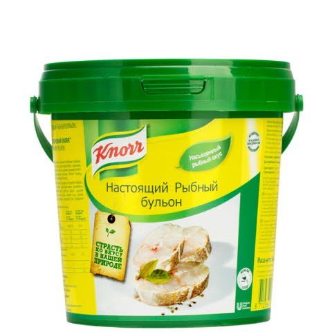 KNORR Настоящий рыбный бульон Сухая смесь (750г) -
