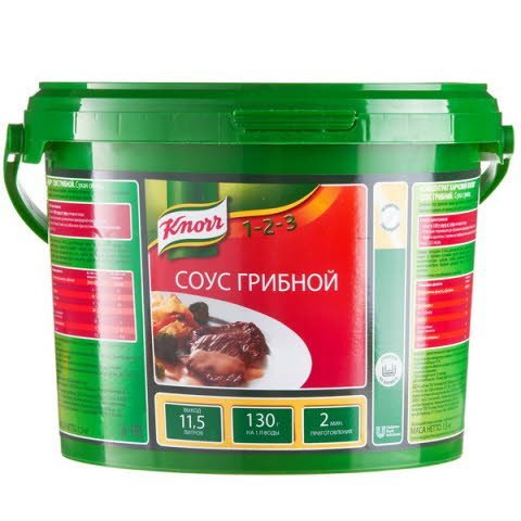 KNORR Соус Грибной Сухая смесь (1,5кг) -
