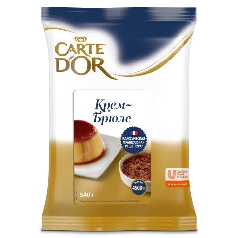 Десерт Carte D’Or Крем-Брюле - Десерт Carte D’Or Крем-Брюле -