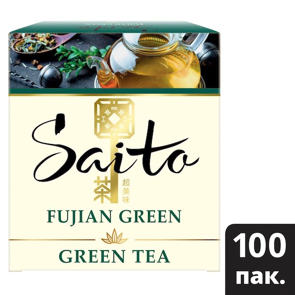 SAITO чай зеленый в сашетах Fujian Green (100шт) - Чайная церемония – особый ритуал, который помогает не только насладиться вкусом чая, но и изменить качество восприятия мира вокруг. Открываются чувства, пробуждаются мысли, и мы начинаем замечать больше деталей.
