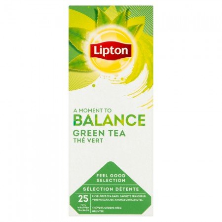 Lipton Green Tea Чай зелений 25 пакетиків в сашетах -
