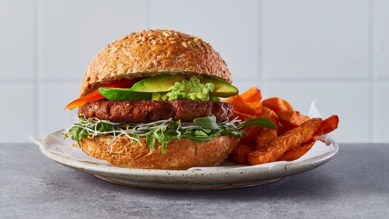 Avokado Raw NoBeef burger Avokado Raw NoBeef burger