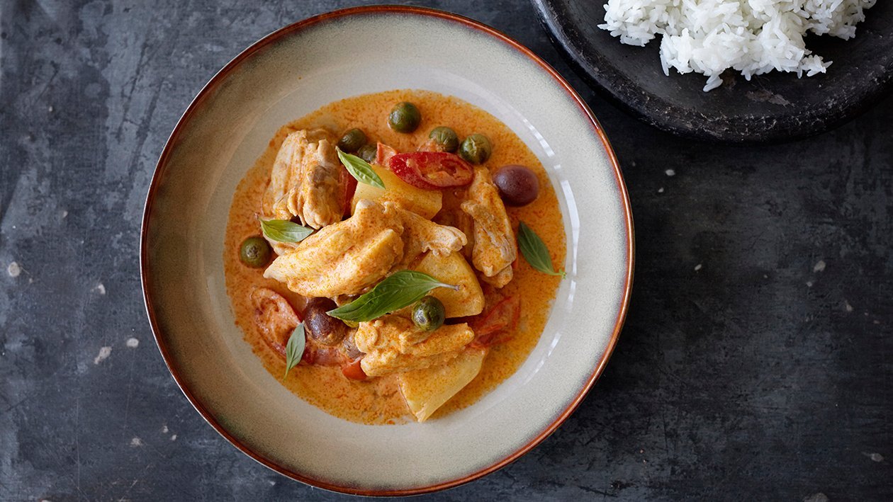 Rdeči curry s piščancem Rdeči curry s piščancem