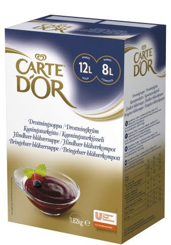 CARTE D'OR Drottningsoppa/Drottningkräm 1 x 1,82 kg - CARTE D'OR Drottningsoppa/Drottningkräm 1 x 1,82 kg -
