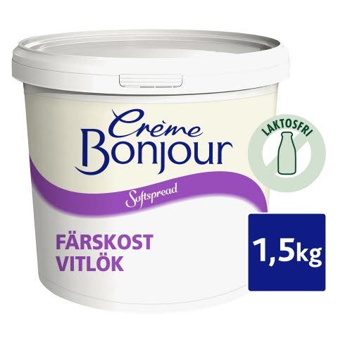Crème Bonjour Softspread Vitlök 1 x 1,5 kg - Crème Bonjour Softspread Vitlök 1 x 1,5 kg -