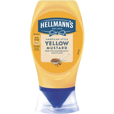 Hellmann’s American Style Yellow mustard senap 260g -