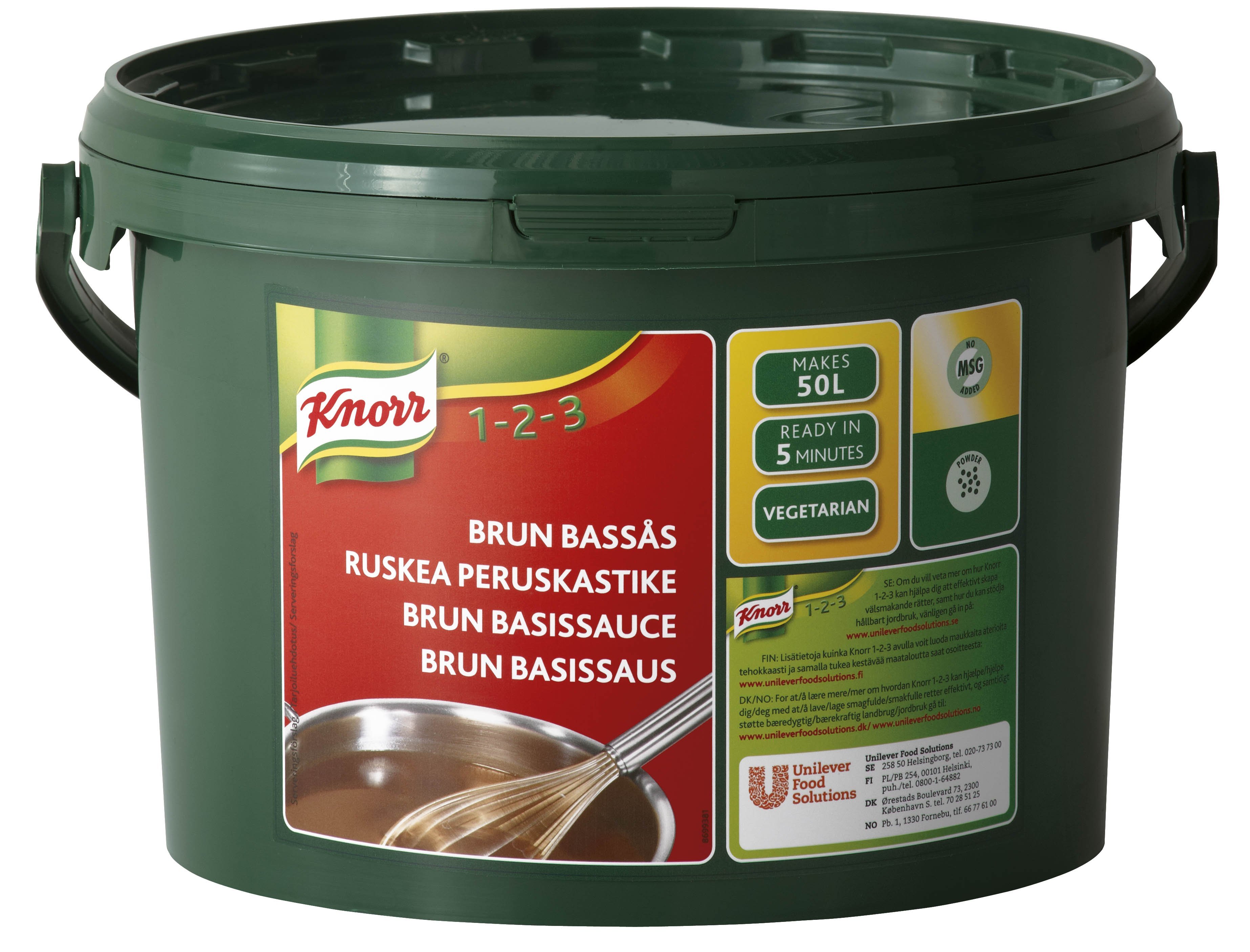 Knorr Brun bassås 1 x 3,75 kg - Knorr Brun bassås 1 x 3,75 kg -