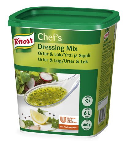 Knorr Dressingmix, Ört & Lök 3 x 0,8 kg - Knorr Dressingmix, Ört & Lök 3 x 0,8 kg -